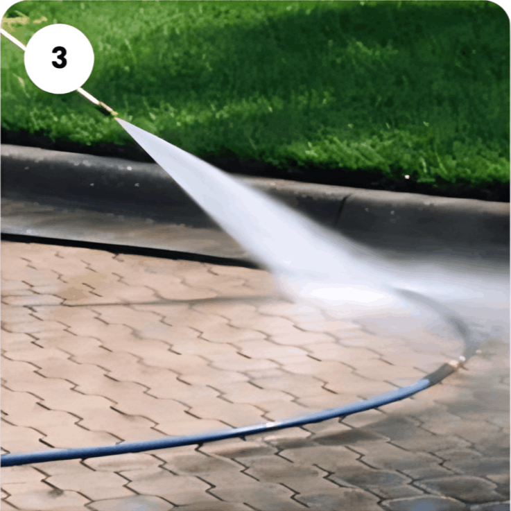 how to use  JetHose Washer